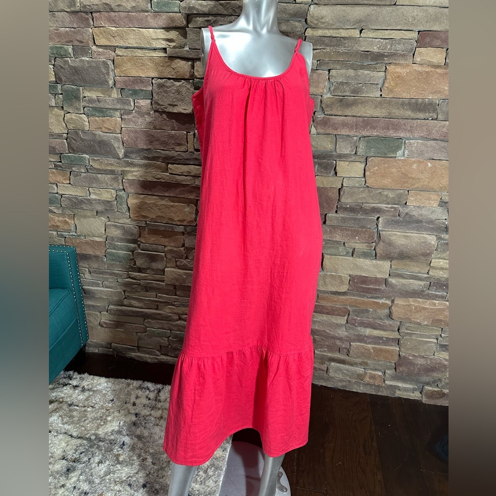 Loft Casual Sundress Size Large Pink/Melon